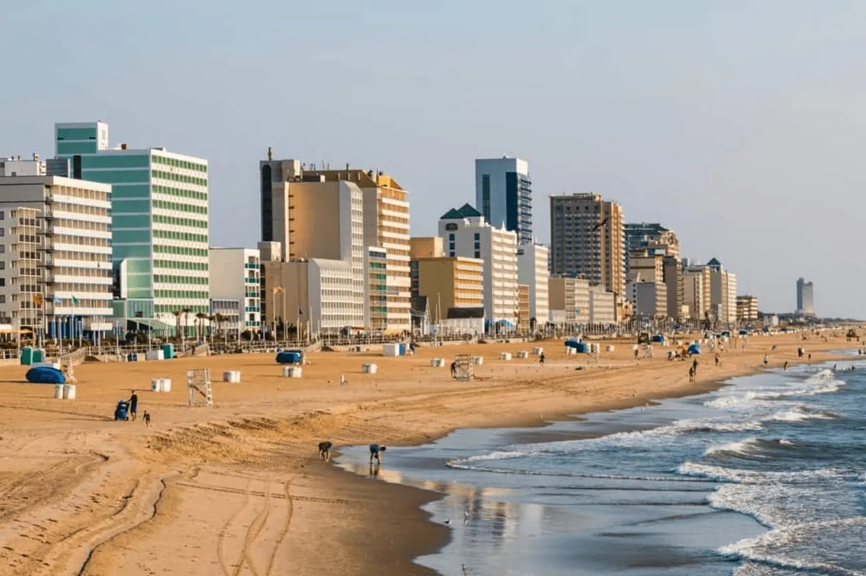Virginia Beach oceanfront and beach