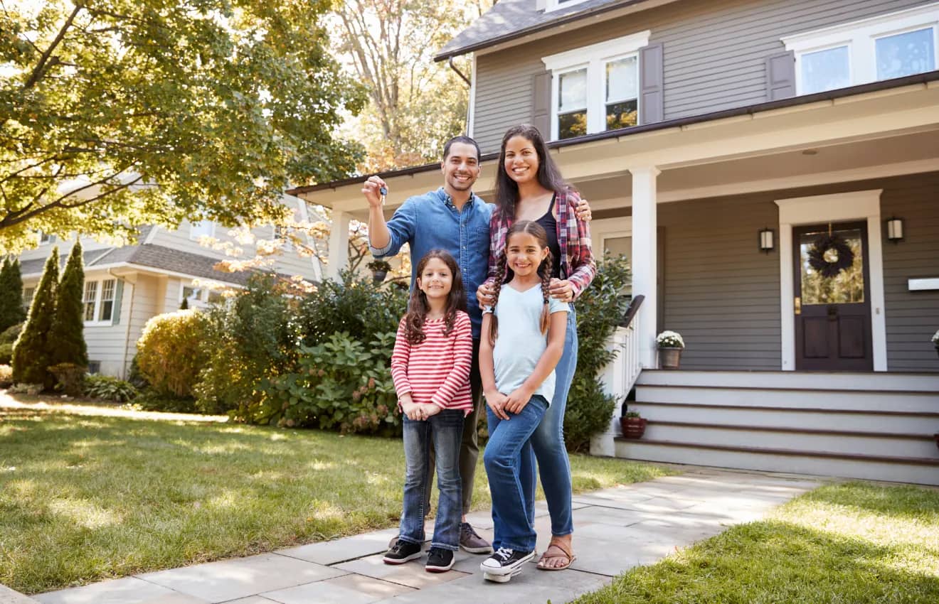 Family newly purchased house: Buying a Home in Virginia Beach