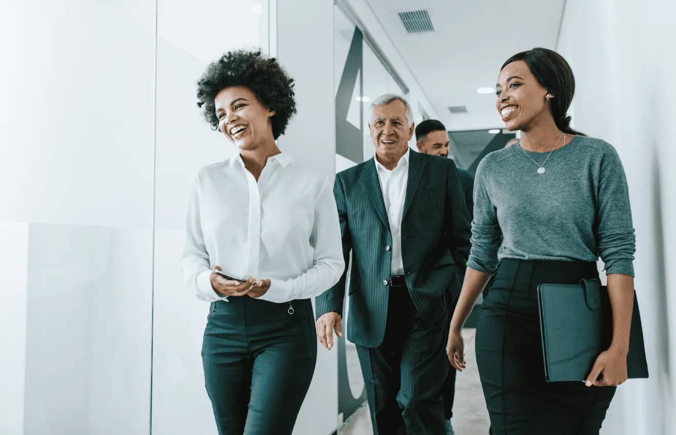team of corporate professionals - real estate agents