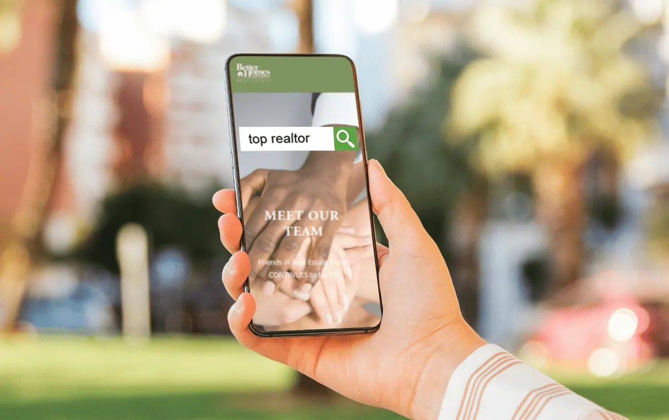 find a top real estate agent on mobile