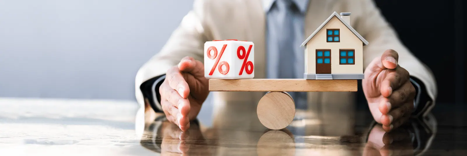 interest rates versus home prices