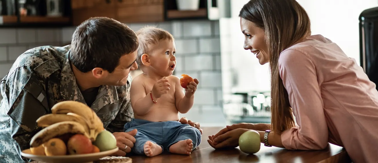 happy military family: best neighborhoods for military families
