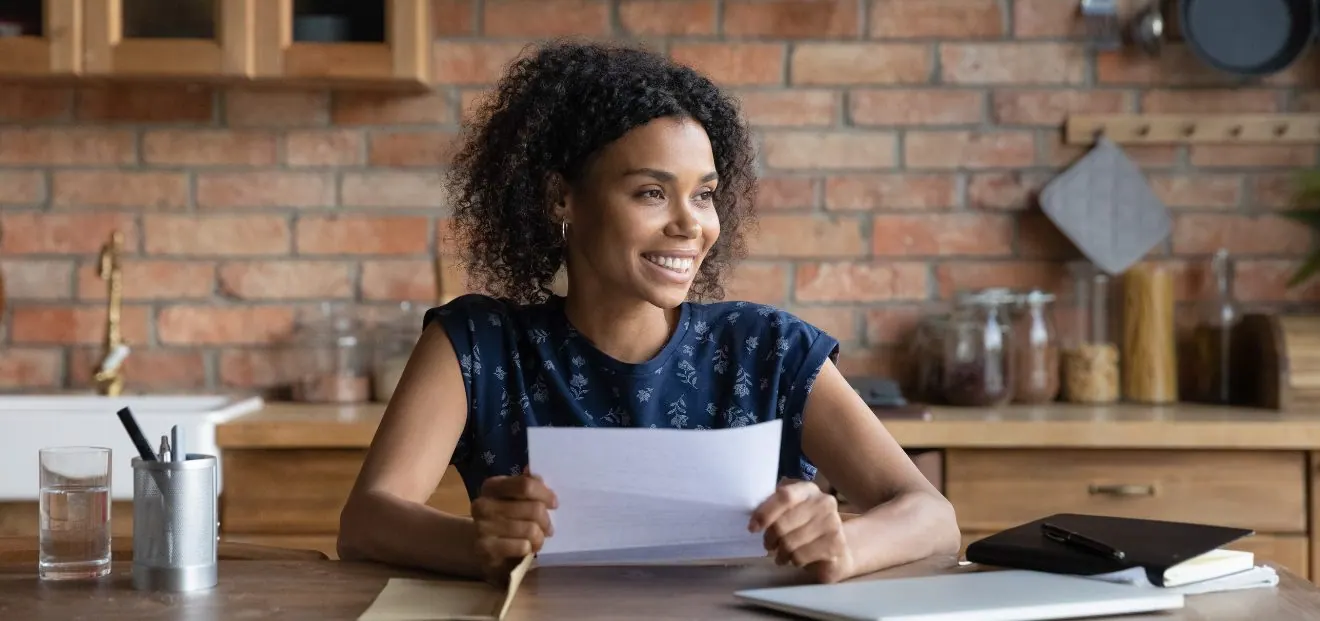 Woman gets loan approved_ Mortgage Options for First-Time Homebuyers