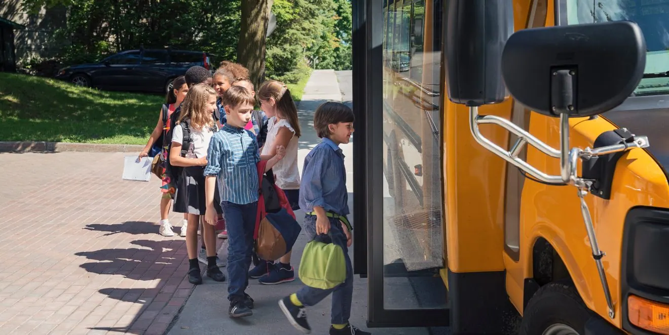 Group of grade school kids_ Military Relocation in Virginia Beach